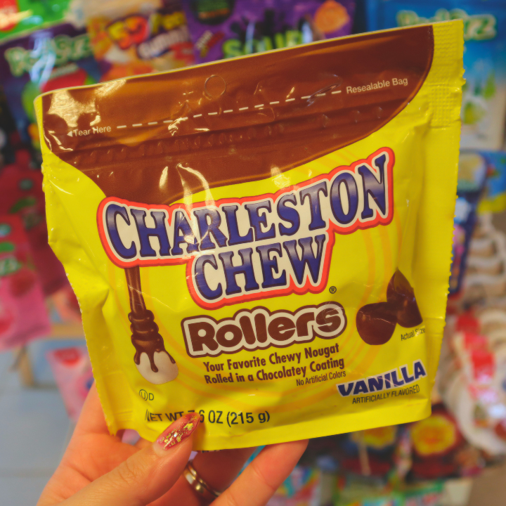 Charleston Chew Vanilla Rollers 215g (TOOTSIE ROLL)