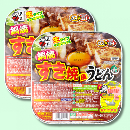 NABEYAKI CUP SUKIYAKI UDON (COMPATIBLE WITH GAS & IH COOKTOP) 235g (ITSUKI)