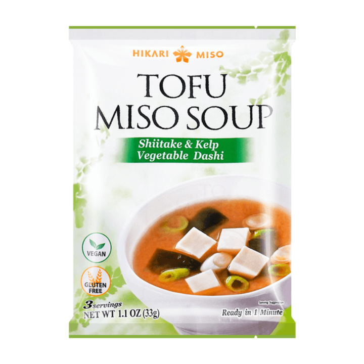 Tofu Miso Soup Shiitake & Kelp 33g (HIKARI)