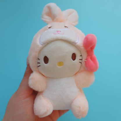 Sanrio Plush Keychain Bunny Hello Kitty