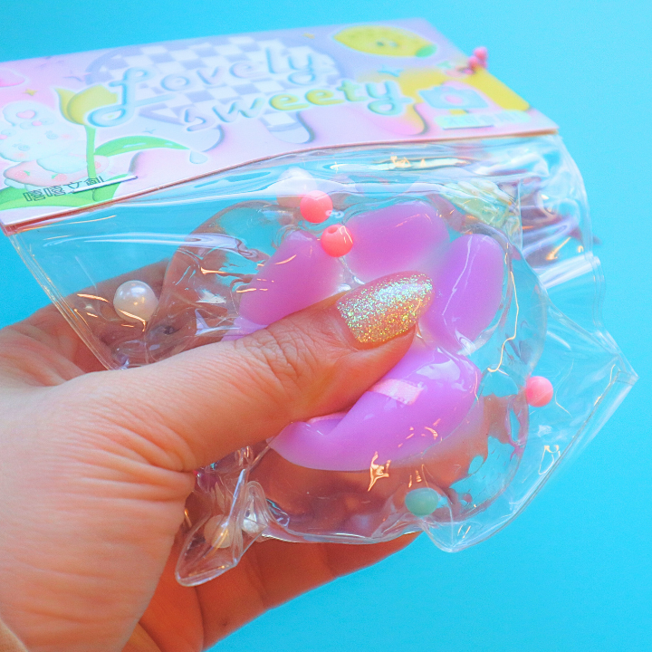 Taba Squishy Clear Cat Paws
