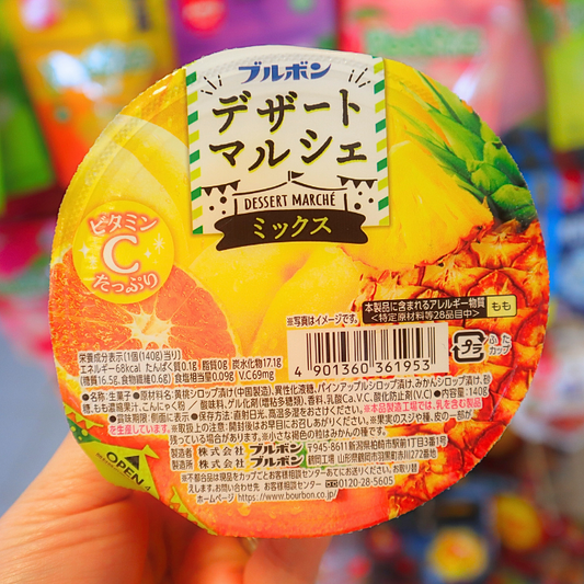 Dessert Marche Mix Fruit Jelly Dessert 140g (BOURBON) DATOVARE