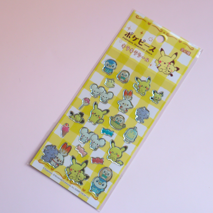 Sticker Sheet Pokémon Poképeace Kirakira (Pokémon)