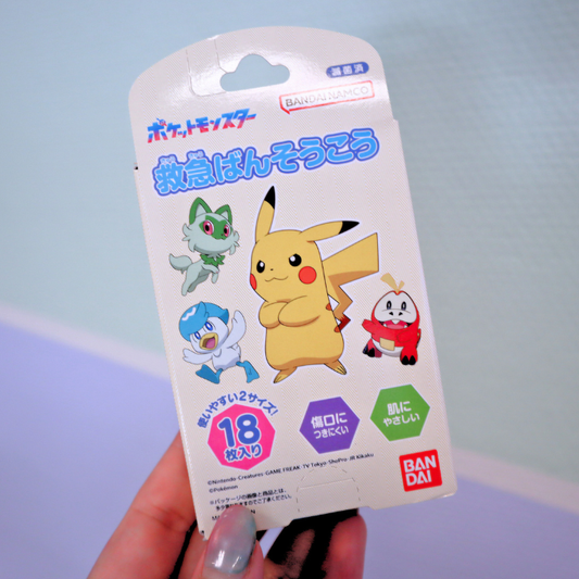 Pokemon Characters Band Aid Plaster 18pcs (BANDAI)