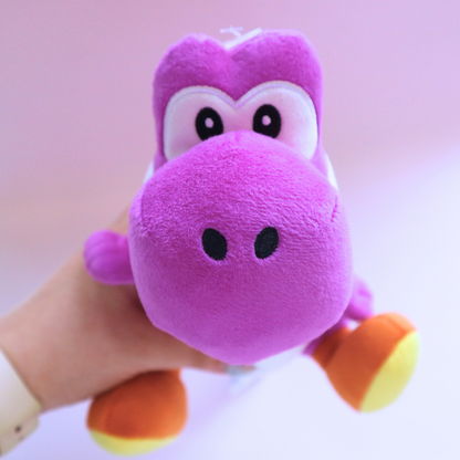 Super Mario All-Star Collection Plushie Purple Yoshi 20cm (SANEI)
