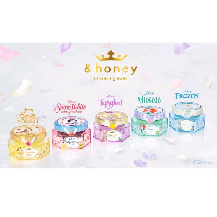 (LIMITED) &honey Cleansing Balm Disney Princess Rapunzel Melty Hot 90g (VICREA)