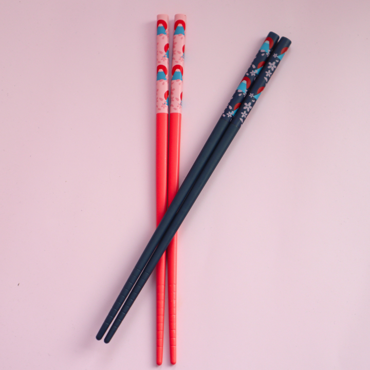 Japansk Wakasa Lacquered Chopsticks Mt.Fuji 22.5cm