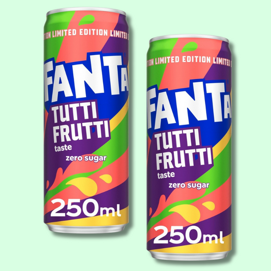 (Limited!!) Fanta Tutti Frutti Zero Sugar 250ml