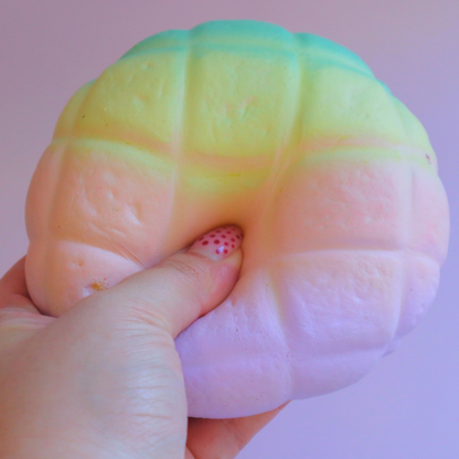 Squishy Rainbow Melon-Pan 12cm