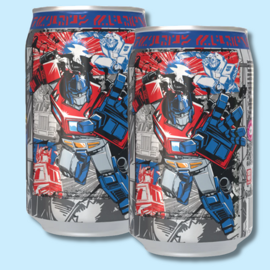 Transformers Optimus Prime Soda Strawberry 330ml (KAWAJI)
