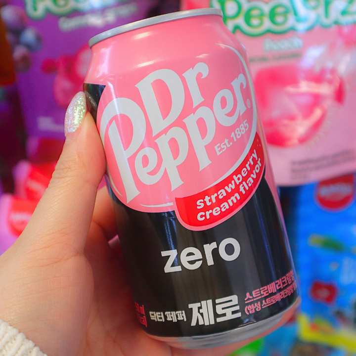 Dr. Pepper Zero Strawberry Cream 355ml