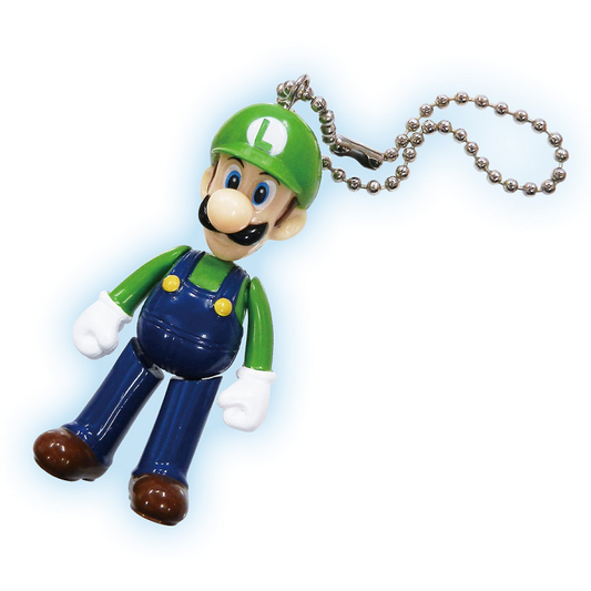 Super Mario Swing Mascot Ver.2 Luigi  Keychain