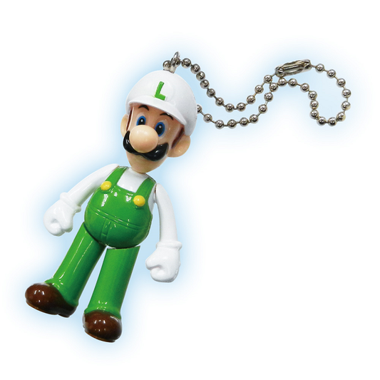 Super Mario Swing Mascot Ver.2 Fire Luigi Keychain