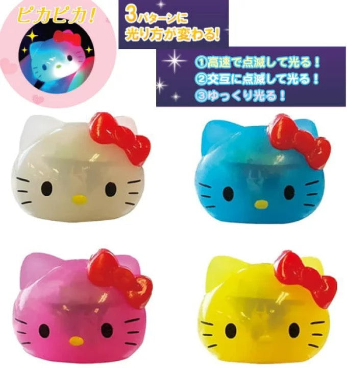 Sanrio Bath Ball with Glowing Mascot Hello Kitty Apple Scented (K-COMPANY)