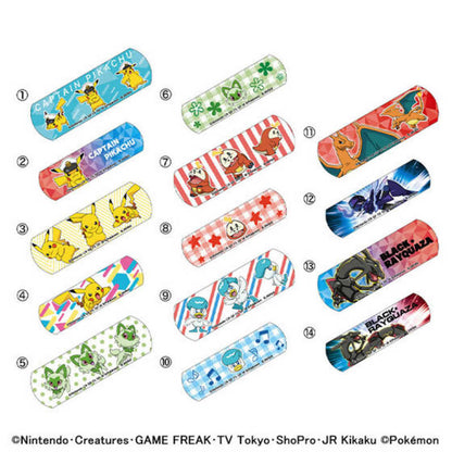 Pokemon Characters Band Aid Plaster 18pcs (BANDAI)