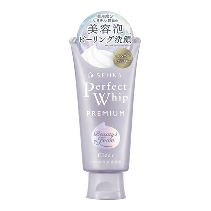 Perfect Whip Premium Clear Beauty Face Foam 120g (SENKA)