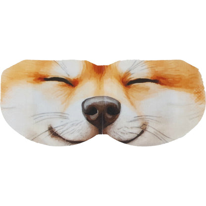 Tiredness Relief Grainy Hot Animal Eye Mask Shiba 5pc (GLOBAL JAPAN)