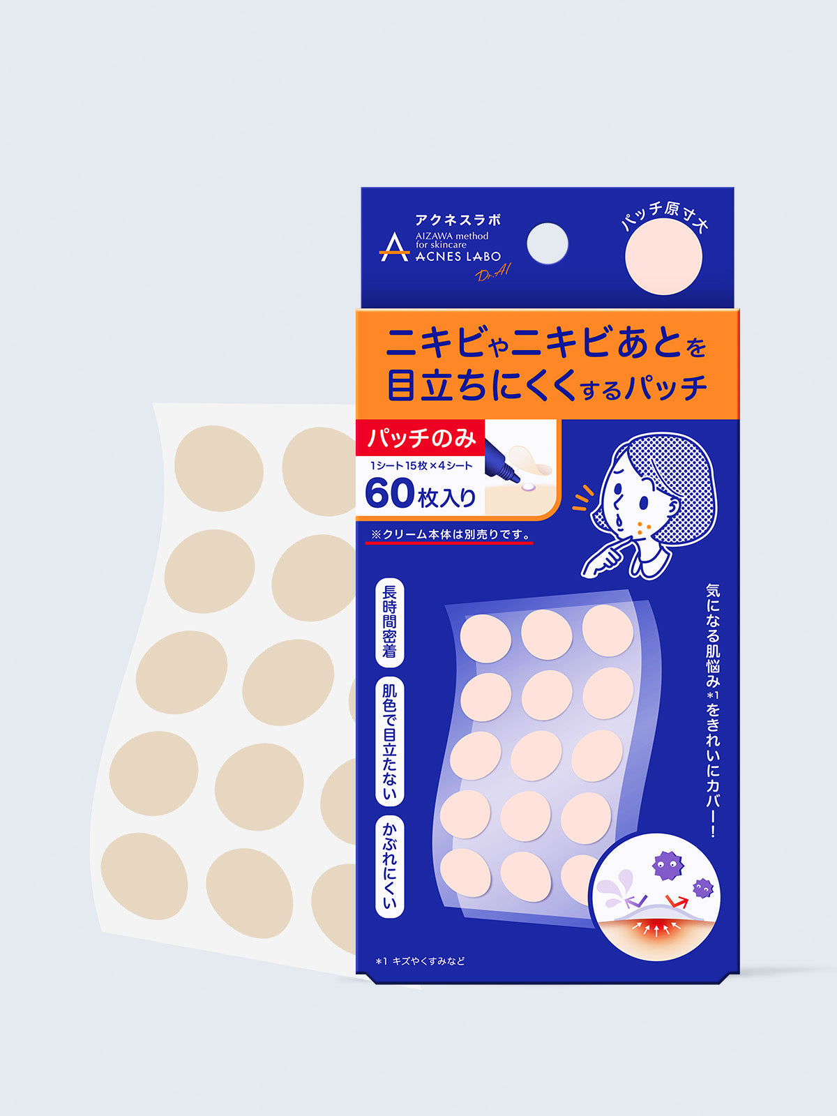 Acnes Labo Night Point Patch Intensive Care 60 pcs (NatureLab)