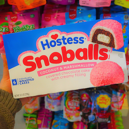 Snoballs Snack Cake 298.2g 6 stk (HOSTESS)