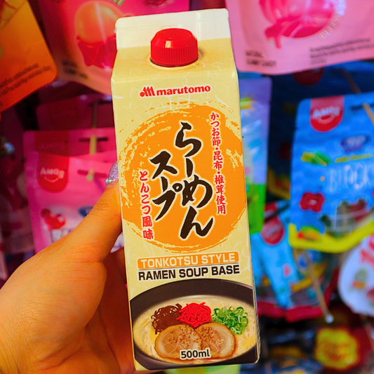 Konsentrert Ramen Nudelsuppe Base Tonkotsu Smak 500ml (MARUTOMO)