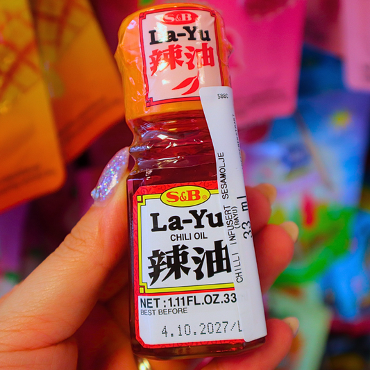La-yu Chili Oil 33ml (S&B)
