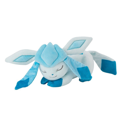 Pokemon Plush Sleeping Friend Glaceon (Takara Tomy Arts)