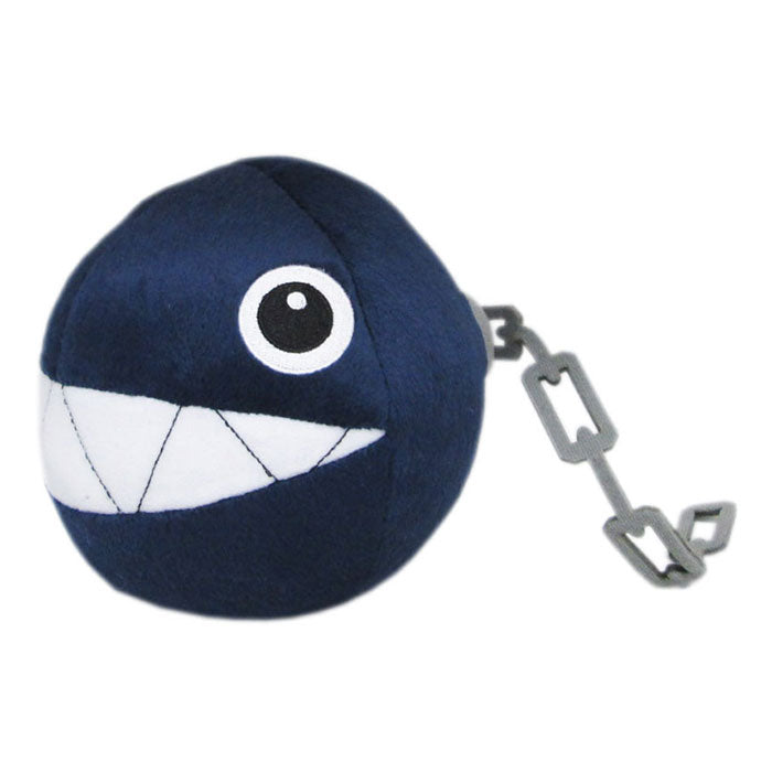 Super Mario All-Star Collection Plushie Chain Chomp 14cm (SANEI)