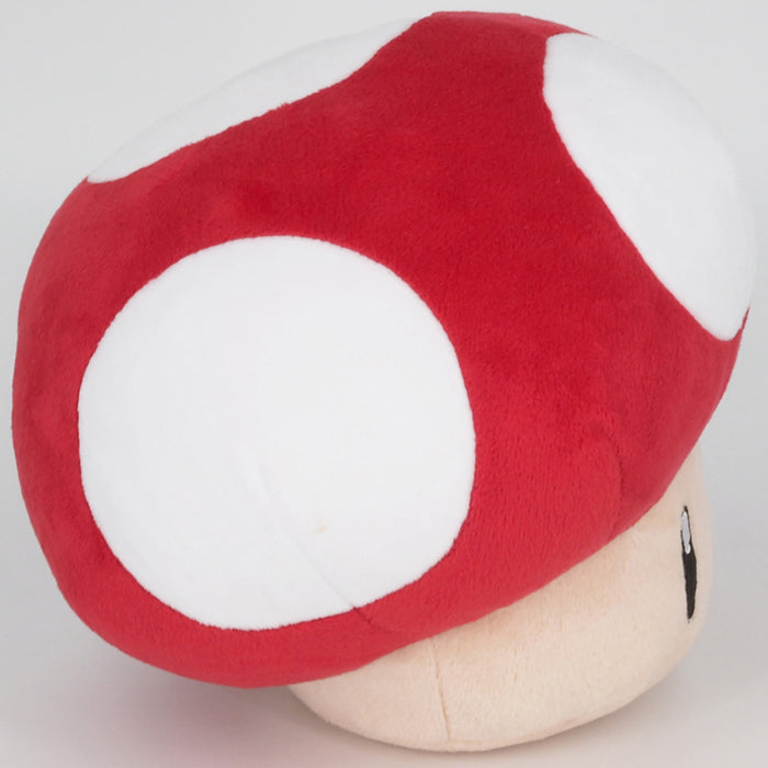 Super Mario All-Star Collection Plushie Red Mushroom 19cm (SANEI)