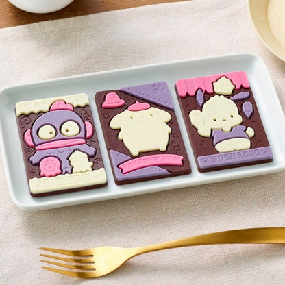 Sanrio Characters Paki Chocolate w/Wheat Puff 26.5g (BANDAI)