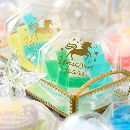 Crystal Candy Kohakutou Shine Crystal The Pink Violet Gem of Fluttering Love 13pcs (Unicorn Tears)