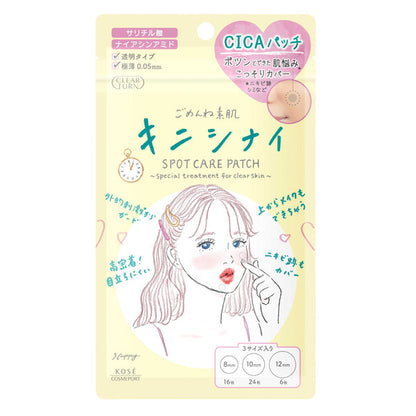 Gomenne Suhada Clear Turn Kinishinai Spot Care Patch 46pc (KOSE)
