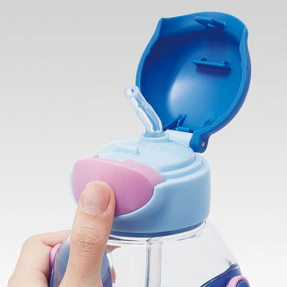 Disney Frozen One Push Straw Water Bottle 530ml (SKATER)