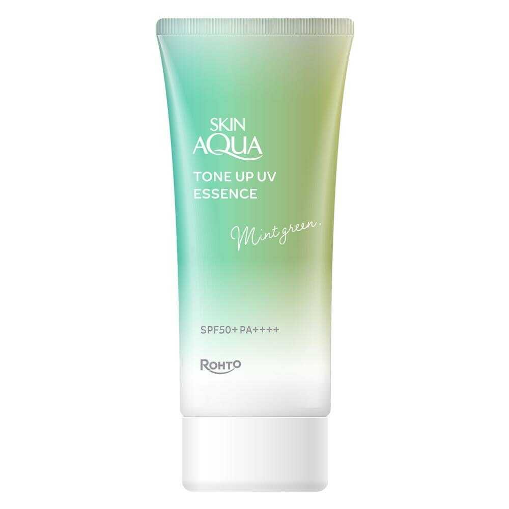 Tone Up UV Essence Tinted Sunscreen Mint Green SPF50+ PA++++ 70g (SKIN AQUA)