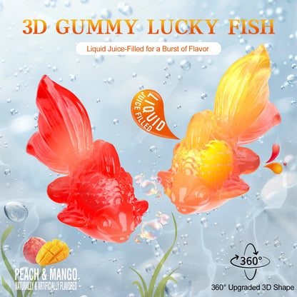 4D Lucky Fish Gummy 65g (AMOS)