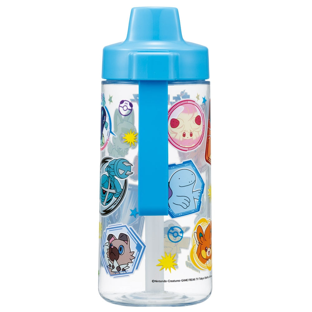 Pokemon Straw Water Bottle 500ml (SKATER)