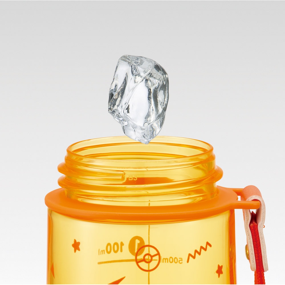 Pokemon Pikachu One Push Straw Water Bottle 630ml (SKATER)