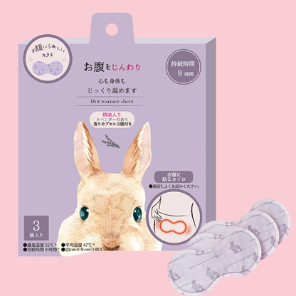 Scented Self-Heating Warm Patch for Stomack 3pc