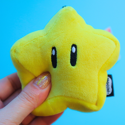 Mario Cart Mocchi Ball Chain Mascot Super Star (Takara Tomy A.R.T.S)