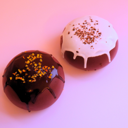 Squishy Donut Bun Chocolate Frosting