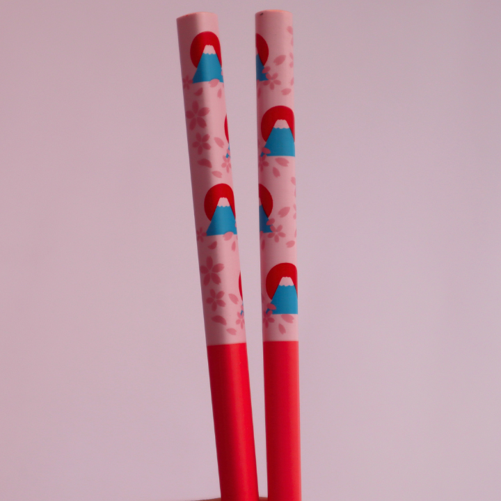 Japansk Wakasa Lacquered Chopsticks Mt.Fuji 22.5cm