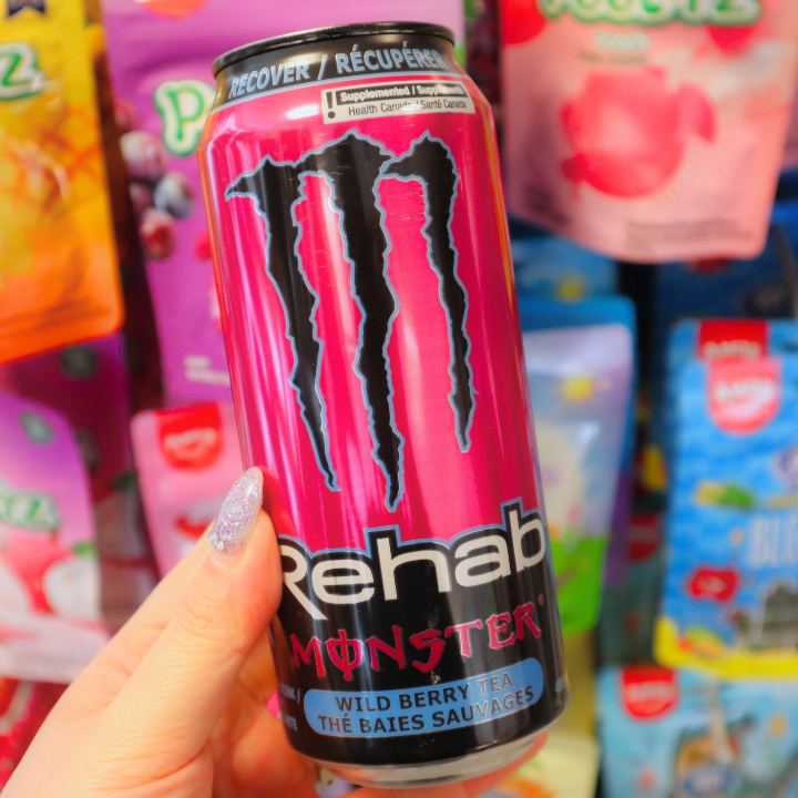 Monster Rehab Wild Berry Tea 458ml
