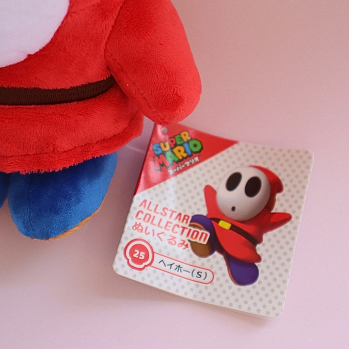 Super Mario All-Star Collection Plushie Shy Guy 16cm (SANEI)