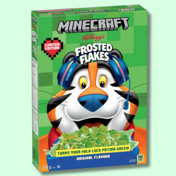 Limited Edition! Frosted Flakes Minecraft 340g (KELLOGG’S)