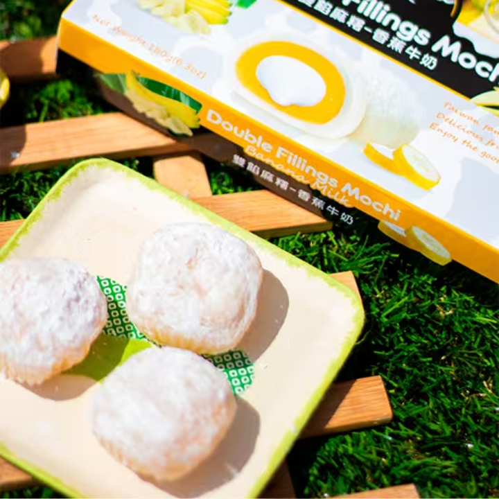 Double Filling Mochi Banan 180g (BAMBOO HOUSE) DATOVARE