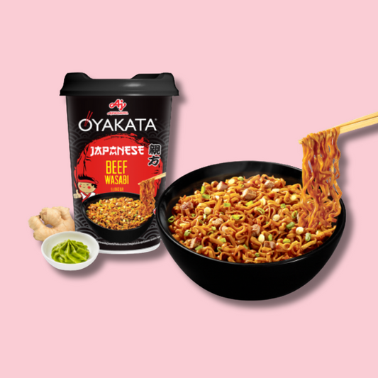 Instant Noodle Japanese Beef Wasabi 93g (OYAKATA)