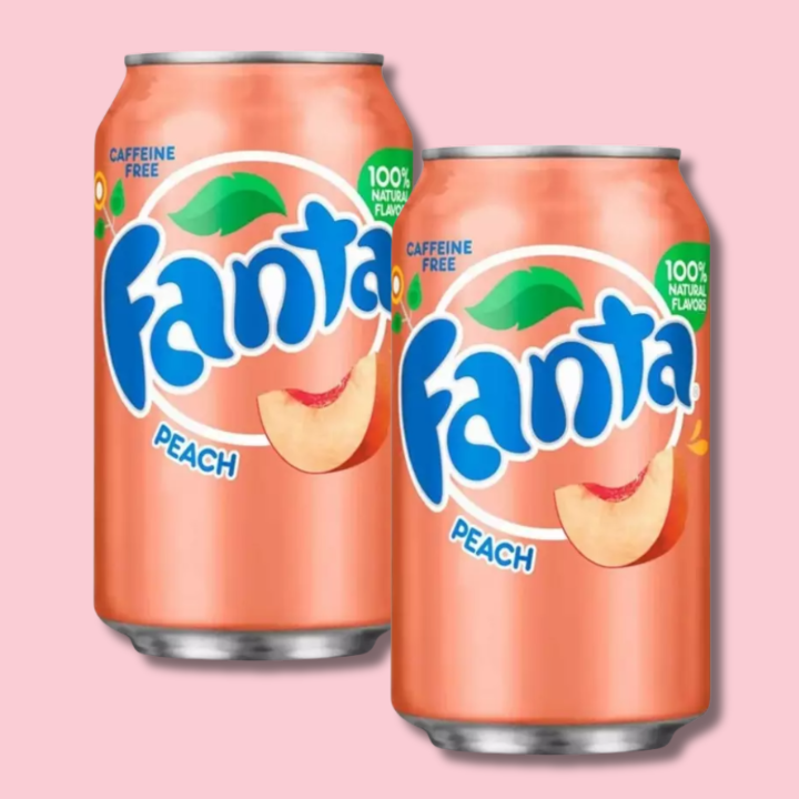 Fanta Peach 355 ml (COCA COLA)