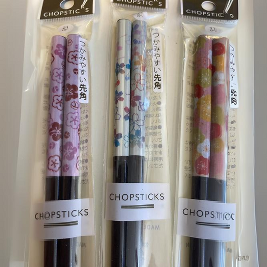 Japanese Bamboo Chipsticks Flower 21cm