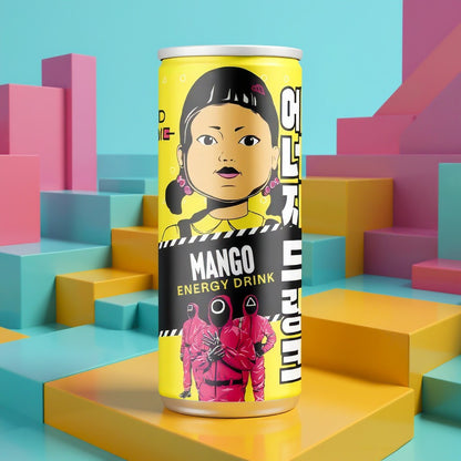 Squid Game Energy Drink Mango 250ml