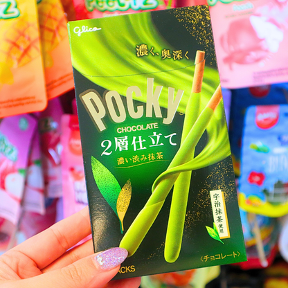 Premium Glico Pocky Rich Matcha  Green Tea 71g (GLICO) DATOVARE