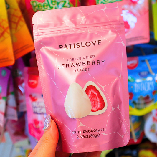 Freeze Dried Strawberry & White Chocolate 80g (PATISWISS)